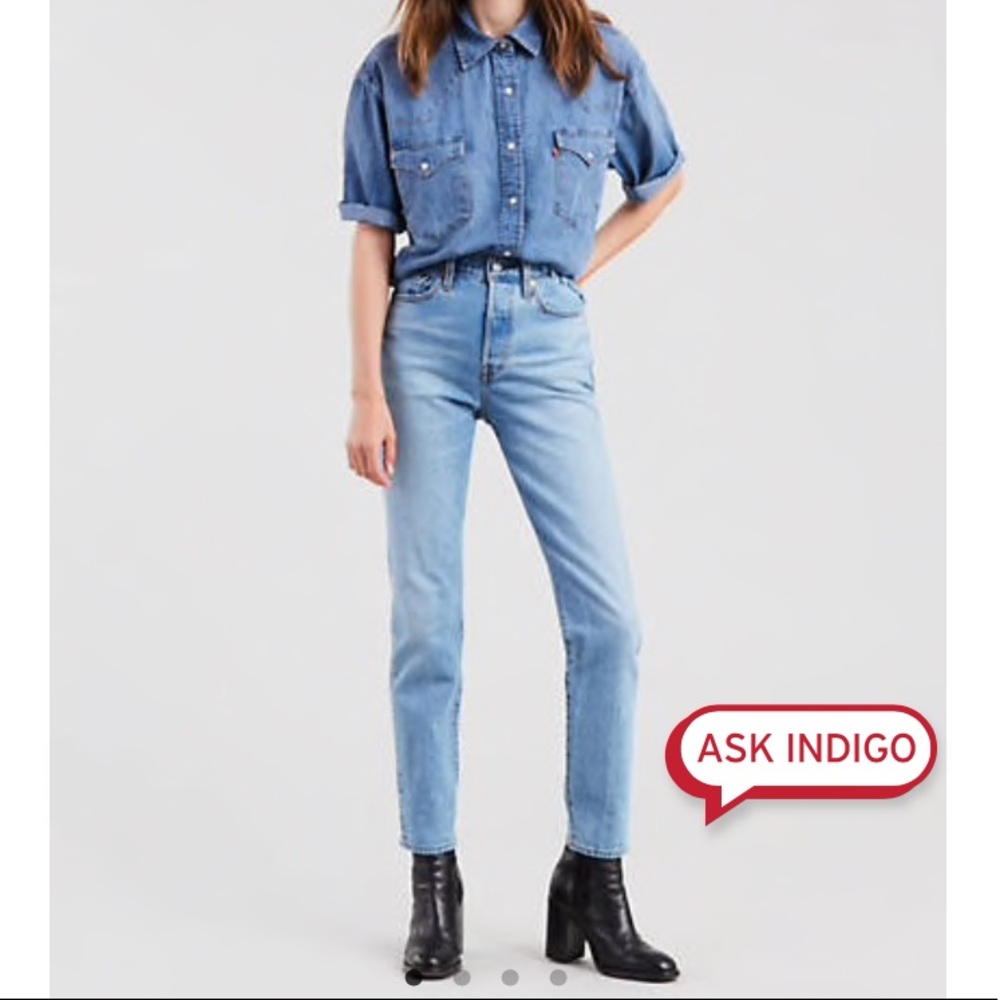 Levi’s High waisted Wedgie Fit in Brightside- 28
